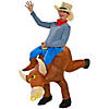 Adults Inflatable Bull Rider Costume Image 1