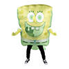 Adults Inflatable SpongeBob SquarePants&amp;#8482; SpongeBob Jumpsuit Costume - One Size Image 1