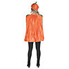 Adults Jack-O'-Lantern Pumpkin Polyester Pullover Costume with Hat Image 1