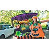 Adults Jack-O'-Lantern Pumpkin Polyester Pullover Costume with Hat Image 2