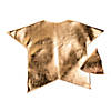 Adults Metallic Gold Star Polyester Costume with Headpiece - One Size Image 2