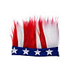 Adults Patriotic Crazy Hair Headband Image 1