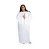 Adults Plus Size White Nativity Gown Image 1