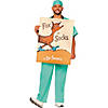 Adults QUIK CHANGE&amp;#8482; Dr. Seuss&amp;#8482; Fox in Socks&amp;#8482; Book Cover Costume - One Size Image 1