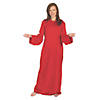 Adults Red Wise Man Robe Polyester Nativity Costume - One Size Image 1