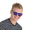 Adult's Round Mirrored Sunglasses - 6 Pc. Image 1