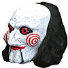 Adults Saw&amp;#8482; Billy the Puppet Latex Mask - One Size Image 1