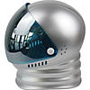 Adults Silver Space Helmet with Reflective Visor OS Image 1