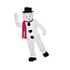 Adults Snowman Mascot Costume Image 1