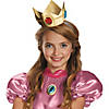 Adult's Super Mario Bros.&#8482; Princess Peach Crown & Amulet Image 1