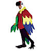 Adults Tropical Parrot Multicolor Polyester Costume - One Size Image 1