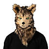 Adults Wolf Moving Mouth Overhead Mask - One Size Image 1