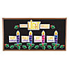 Advent Colorful Cardstock Classroom Bulletin Board Set - 32 Pc. Image 1