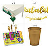 Adventure Awaits Congrats Disposable Tableware Kit for 24 Guests Image 2