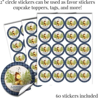 Adventure Awaits Moose Sticker Bundle 429pc. by AmandaCreation Image 3