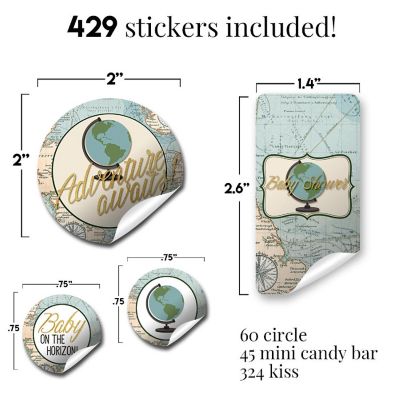 Adventure Awaits Sticker Bundle 429pc. by AmandaCreation Image 3