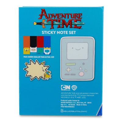 Adventure Time "What Time Is It?" Sticky Note and Tab Box Set Image 1