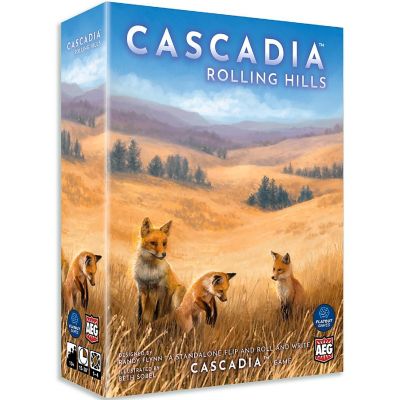 Aeg Cascadia: Rolling Hills, Flip-Roll-Write Board Game, Ages 10+ Image 1