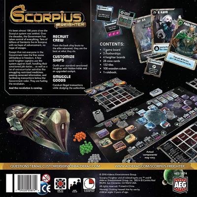 Aeg: Scorpius Freighter Board Game Image 1