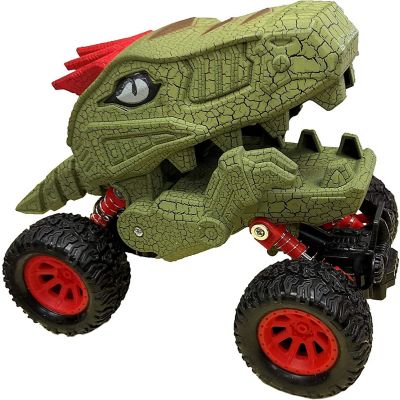 Aeromax Dino-Faur Pull Back Dinosaur Truck  Green Image 2