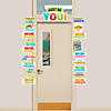 Affirmation Station Cardstock Classroom Door Decorating Kit - 19 Pc. Image 1