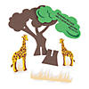 African Safari VBS 3D Tree Craft Kit - Makes 12 Image 1
