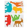African Safari VBS Animal Window Clings Image 1