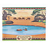 African Safari VBS Sticker Scenes - 12 Pc. Image 1