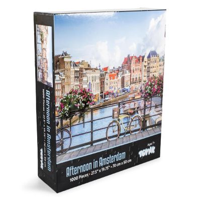 Afternoon in Amsterdam City 1000 Piece Jigsaw Puzzle Image 1
