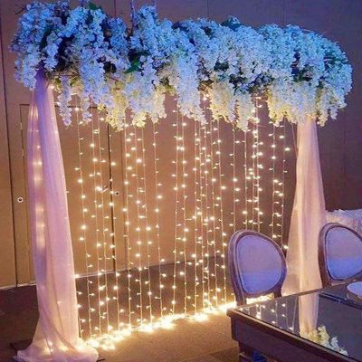 AGPtek 400 LED Cool White Fairy String Lights Image 1