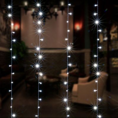 AGPtek 42.6FT 100LED Solar Rope String Lights Waterproof (White) Image 2