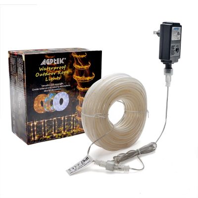 AGPtek 75.5FT White Rope String Fairy Lights Image 1