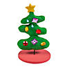 Air Dry Clay Christmas Tree Craft Kit - Makes 12 Image 1