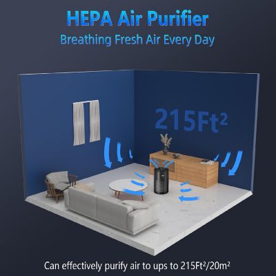 Air Purifier Black Image 3