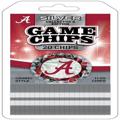 Alabama Crimson Tide 20 Piece Poker Chips Image 1