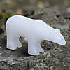 Alabaster Stone Carving Kit: Polar Bear Image 1