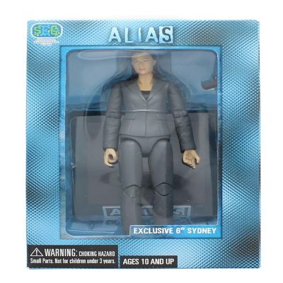 Alias Exclusive 6 Inch Action Figure - Sydney Bristow in Grey Suit Image 1