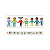All Are Welcome Kids Bulletin Board Borders - 12 Pc. Image 1
