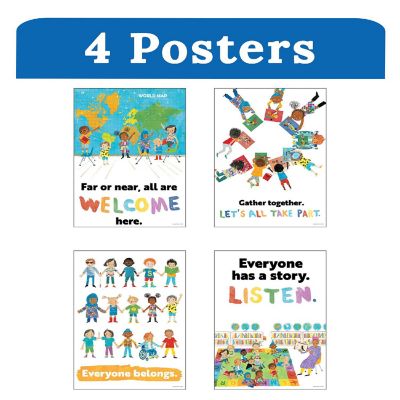 All Are Welcome Poster Set Image 2