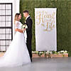 All My Heart Gold & White Cotton Banner Image 2
