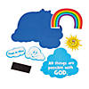 &#8220;All Things Are Possible with God&#8221; Magnet Craft Kit - Makes 12 Image 1