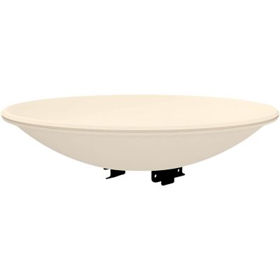 Allied Precision Industries 650 Heated Bird Bath with Mounting Bracket, Light Stone Color, 20" Diameter Image 1