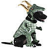 Alligator Loki Pet Costume 11-25 lbs, Back Length 10"-13", Chest 14"-18" Image 1