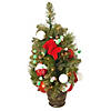 Allstate 2' Pre-Lit Candy Fantasy Artificial Christmas Tree - Clear Lights Image 1