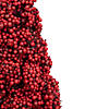 Allstate 24" Red Berry Cone Potted Christmas Topiary Image 3