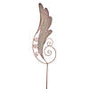Allstate 38.5" Pink Iridescent Glittered Angel Wing Craft Pick Image 1