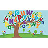 Alphabet Tree Peel and Stick Mural Image 1