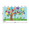 Alphabet Tree Peel and Stick Mural Image 4