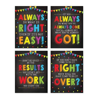 Always Do What Is Right 8.5x11in 4-Pack Image 1
