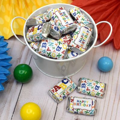 AmanadaCreation ABC Mini Candybar Wrappers 45pcs. Image 1